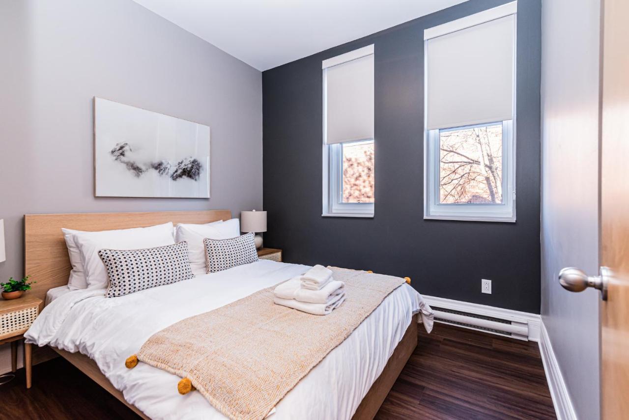 Family Friendly 3-Bedroom Beauty In Le Plateau By Denstays Montréal Exteriör bild