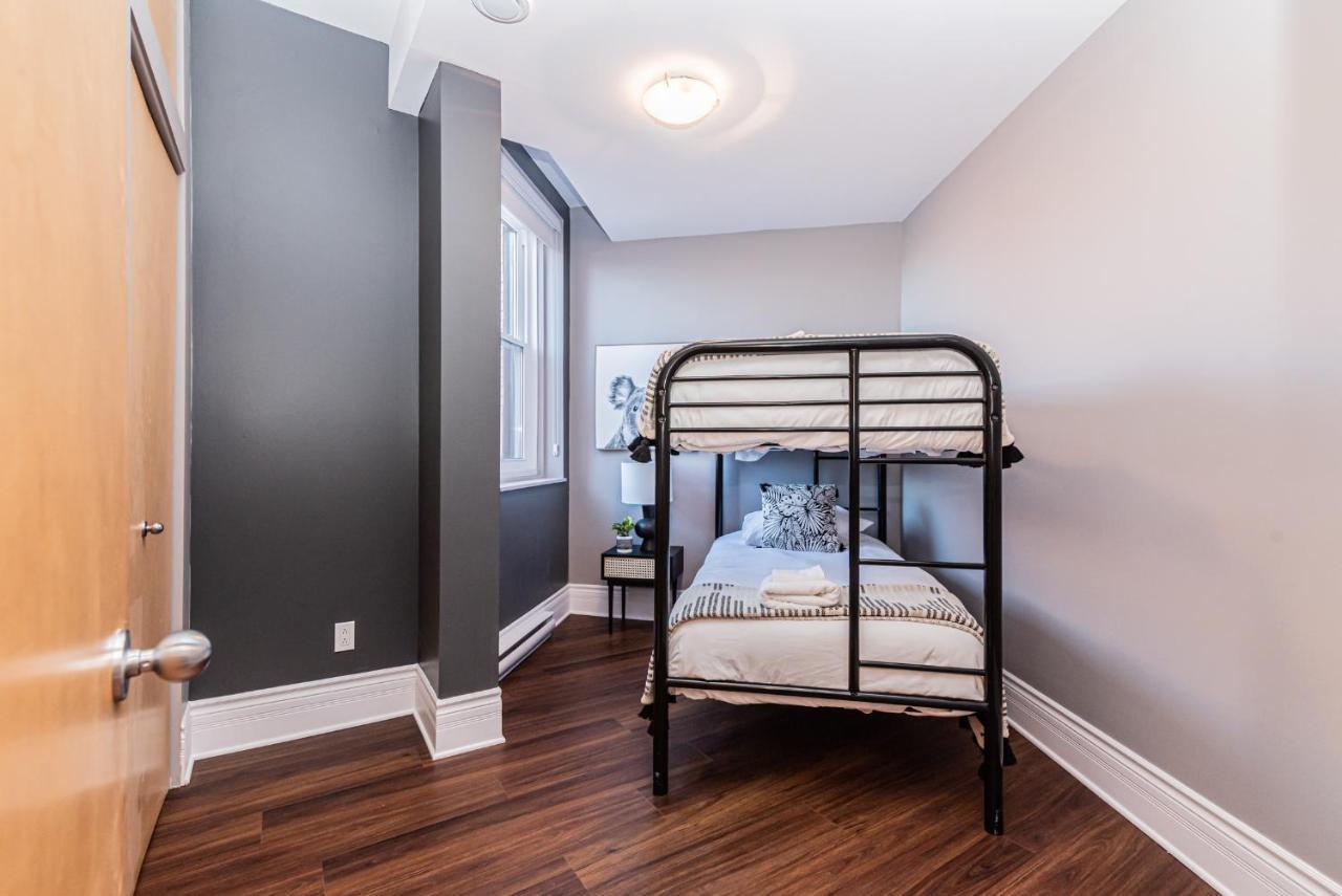 Family Friendly 3-Bedroom Beauty In Le Plateau By Denstays Montréal Exteriör bild