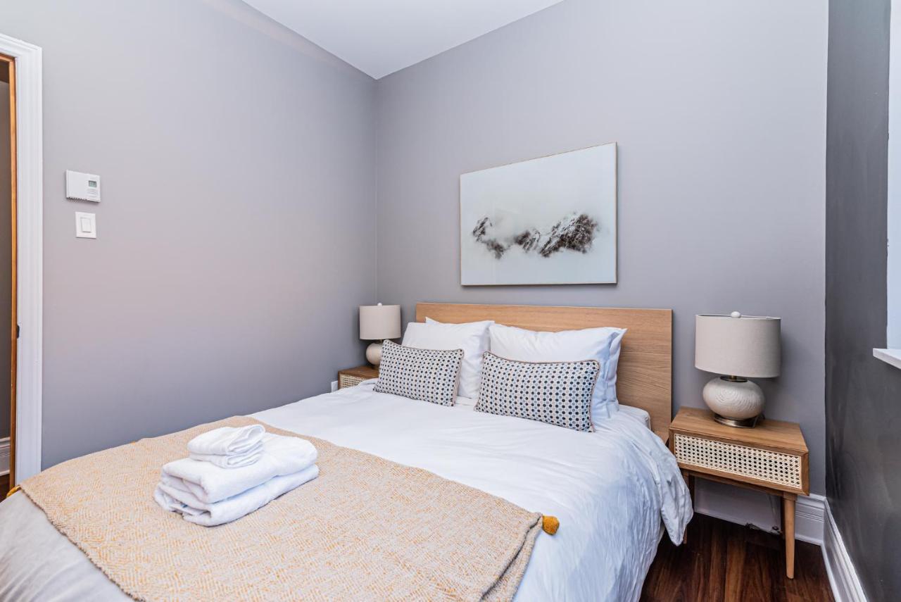 Family Friendly 3-Bedroom Beauty In Le Plateau By Denstays Montréal Exteriör bild